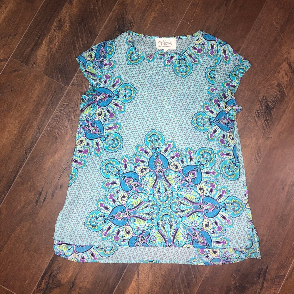 Liviya Teal Shirt